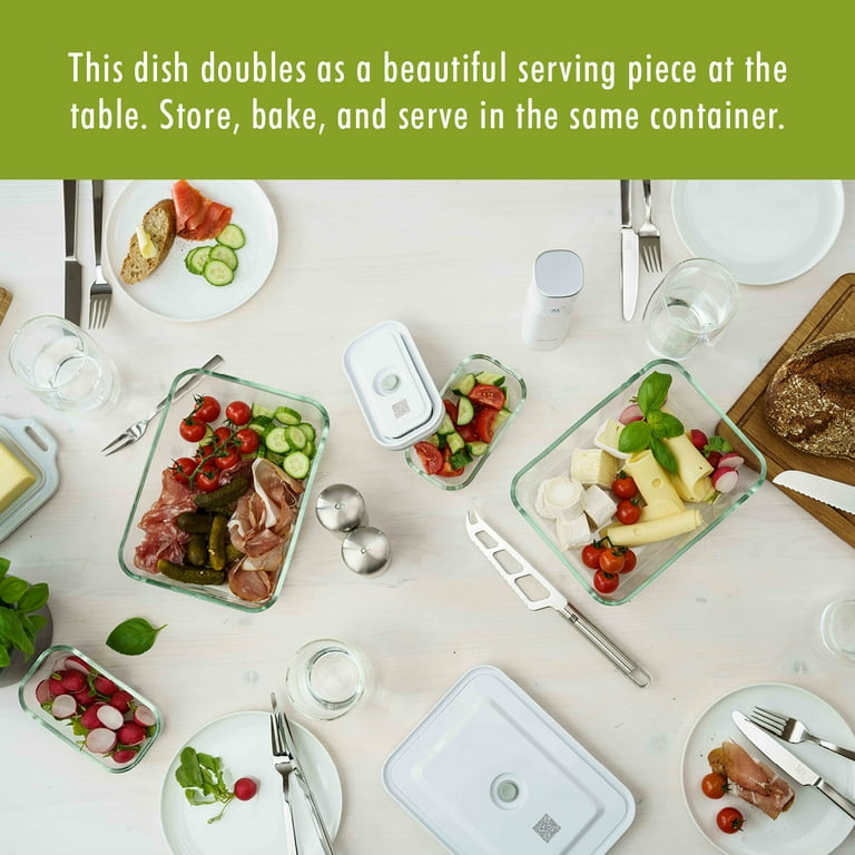 ZWILLING Fresh & Save Glass Vacuum Gratin Dish, Airtight Food Storage  Container, Glass Gratin Dish - Gerbes Super Markets