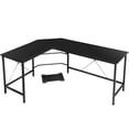 thumbnail image 7 of XPOPR Gaming Desk, Corner Computer Desk, Sturdy Home Office Computer Table, Writing Desk, Larger Gaming Desk Workstation, Black Curved, 7 of 7