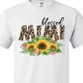 thumbnail image 4 of Inktastic Blessed Mimi Leopard Print and Sunflowers T-Shirt, 4 of 5