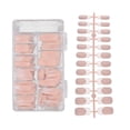 thumbnail image 2 of Prensa Usable En Uñas Belleza Uñas De Gel Semicuradas Reutilizables Para Niñas Mujeres Mate Largo, 2 of 8