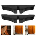 thumbnail image 1 of BRIGHTFUFU 2pcs Panel Holder Stand Wood Privacy Support for Room Divider Base, 1 of 7