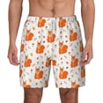 thumbnail image 2 of Picia Cartoon Squirrel pattern Mens Swim Trunks with Compression Liner Stretch Beach Shorts Quick Dry with Zipper Pockets No-Chafing Board Shorts-XX-Large, 2 of 9
