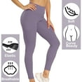 thumbnail image 2 of QRIC Women Ruched Scrunch Booty Leggings High Waist Butt Lifting Sport Workout Yoga Pants Tummy Control Tights, 2 of 5