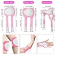 thumbnail image 4 of Tinglu 6pcs Protective Gears Set for Kids Children Knee Pad Elbow Pads Wrist Guards Child Safety Protector Kit for Cycling Bike Skating, 4 of 8