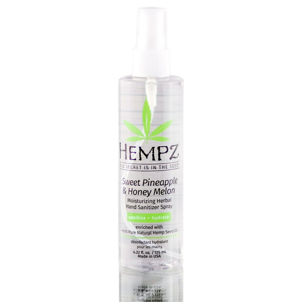 Hempz Sweet Pineapple & Honey Melon Sanitizer Spray 4.22 oz
