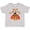 AC-Heather Grey, variant on Happy Thanksgiving Cute Turkey in Pilgrim Hat Boys or Girls Toddler T-Shirt