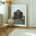 thumbnail image 6 of Blenheim Covered Bridge - North Blenheim New York Photography Oak Framed Wall Art Print 16 x 20 inches, 6 of 12