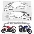 thumbnail image 3 of Etiqueta Engomada De La Decoración Del Coche De La Motocicleta De La Cabeza Del Cráneo 3D Para Shadow, 3 of 7