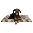 thumbnail image 6 of Vibrant Life Medium Pillow Dog Bed, Brown Chic Cabin Moose, 27" x 36", 6 of 10