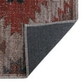 thumbnail image 7 of Unique Loom Sisu Collection Area Rug - Tripura (3' 11" x 6' Rectangle Rust red and Beige/Navy Blue), 7 of 7