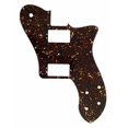 thumbnail image 2 of For Fender Professional Tele Deluxe Shawbucker Style Guitar Pickguard Scratch Plate (4 Ply Brown Tortoise), 2 of 4