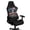 Black-Eagle American Flag, variant on SCRAWLGOD Camo Hunting Print Stretch Gaming Chair Cover for Cats Non Slip Washable Furniture Protector Dustproof Gaming Chairs Slipcover with Armrest Covers