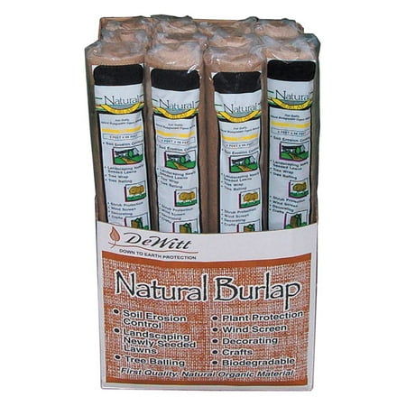 Dewitt NB348 3' x 48' Deluxe Natural Burlap