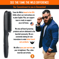 thumbnail image 4 of Tame the Wild Pro Beard Straightener for Men - Anti-Scald Beard Straightening Comb - Heated Hair Straightener for Men, 4 of 6