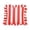 A002- Style B, variant on Throw Pillow Cover Striped Ruffled Edge Decorative For Living Room Sofa 1 Piece