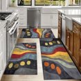 thumbnail image 6 of Floor Rugs Sets 3 Piece with Runner, Farmhouse Kitchen Rugs and Mats Non Skid Washable Runner Rug for Kitchen Sink Laundry, 6 of 12