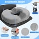 thumbnail image 3 of Cshidworld Cojín de Asiento Tipo Dona para Alivio Del Dolor de Coxis y Hemorroides, Cojín de Silla Tipo Dona para Embarazo Posparto y Ciática, Cojín de Silla para Trabajadores de Oficina Que Se Sient, 3 of 7