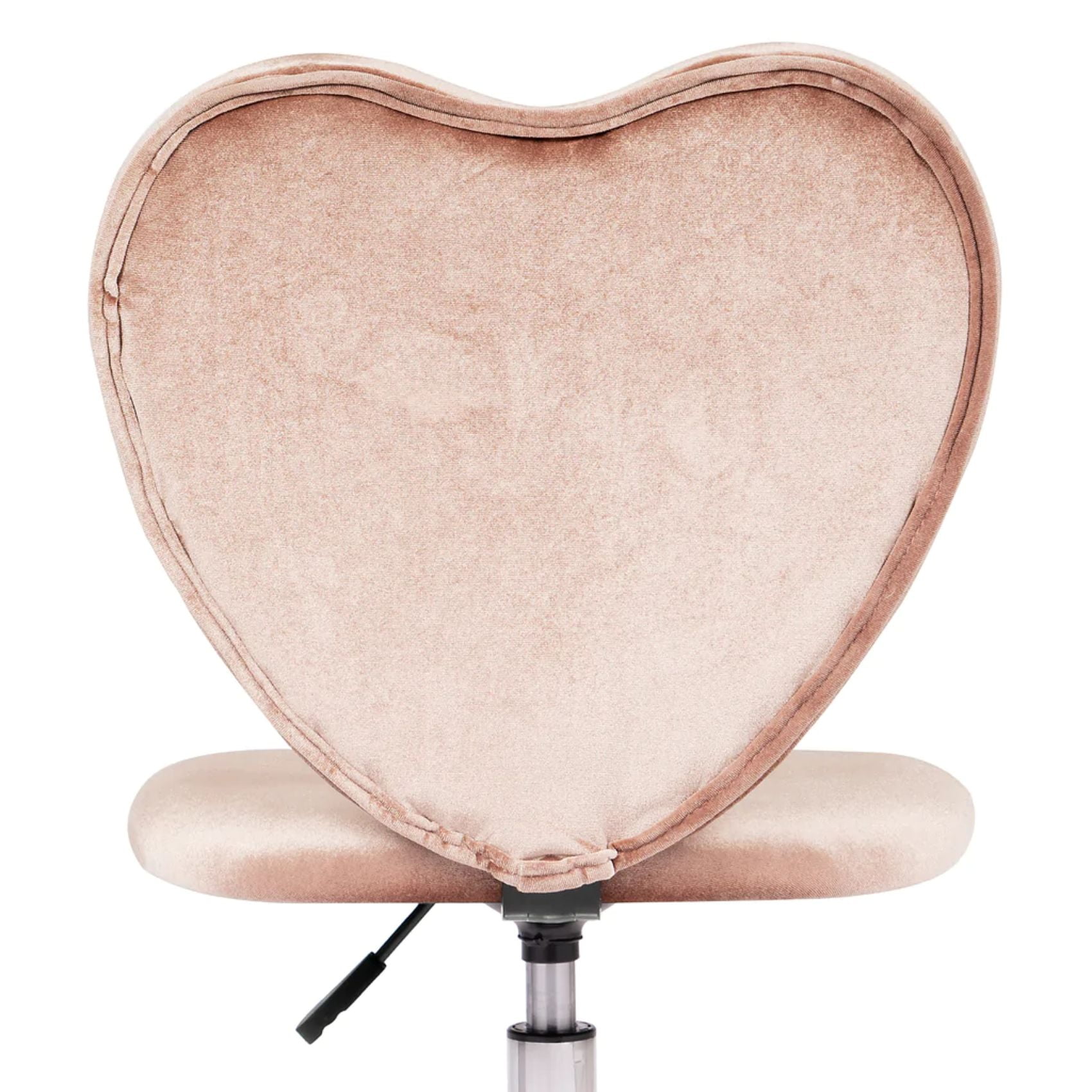 heart swivel vanity chair