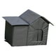 thumbnail image 4 of Caseta de Exterior para Gatos Callejeros, Fabricada en Tela Oxford Gruesa E Impermeable, de , Ideal para Jardines. Refugio para Gatos., 4 of 9