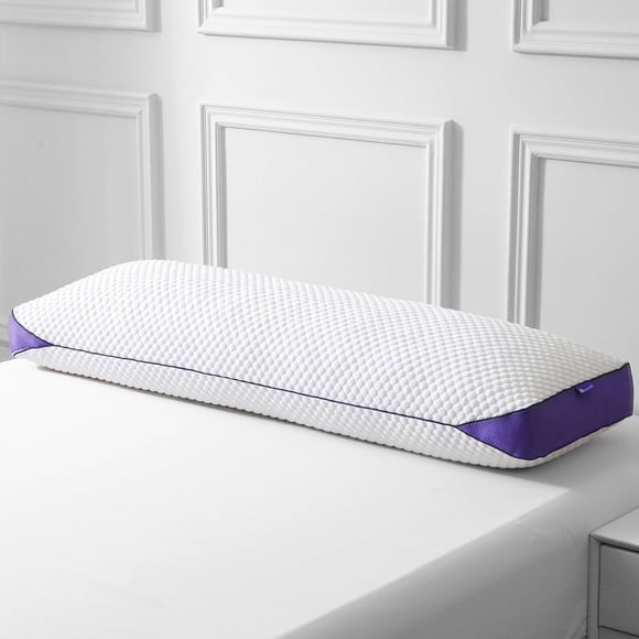 Almohada corporal HOMELAB ajustable de espuma viscoelástica triturada de 20 x 52 cm