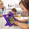 thumbnail image 2 of Étui pour Tablette pour Enfants - Antichoc Léger Étui Antichoc pour Enfant Violet Violet, 2 of 5