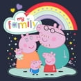 thumbnail image 3 of CafePress - Peppa Pig: My Family - Kids Hooded Sweatshirt, Classic Hoodie, 3 of 4