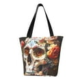 thumbnail image 1 of Easygdp Rose Floral Skull Bolso de Hombro para Mujer, Bolso Bandolera y Cartera de Mano Elegante para Uso Diario, 1 of 6