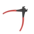 thumbnail image 3 of Uxcell End Cutting Pliers 7" Nail Nippers Puller Plier with Red Handle for DIY Crafts, 3 of 6