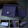 thumbnail image 2 of FOXDOCK Case for OPPO A79 5G RFID-Blocking Card Holder - Stylish Button Closure Design, 2 of 4