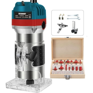 Anesty Compact Router with Trimmer/Fixed Base, Variable Speed Trim ...