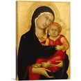 thumbnail image 1 of ARTCANVAS Madonna And Child 1326 Canvas Art Print by Simone Martini - Size: 12" x 8" (0.75" Deep), 1 of 9