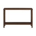 thumbnail image 3 of Walker Edison Magnolia Metal X Console Table, Dark Walnut, 3 of 18