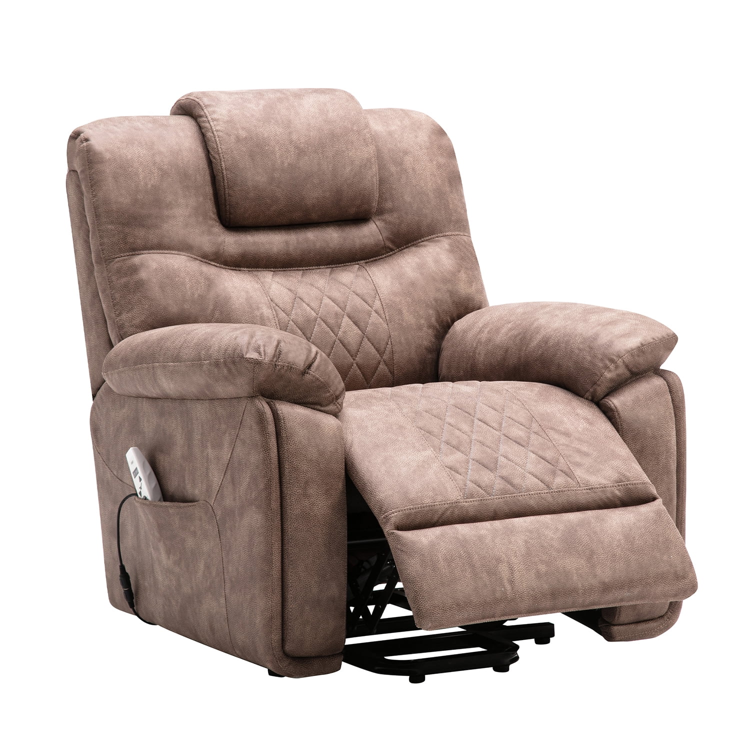 Kepooman Electric Power Lift Chairs Recliner with Heat and Massage, Power Lift Chair for Elderly with Adjustable Massage Function, Brown Kepooman Electric Power Lift Chairs Recliner with Heat and Massage, Power Lift Chair for Elderly with Adjustable Massage Function, Brown