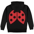 thumbnail image 2 of Halloween Ladybug Costume Black Toddler Hoodie - 4T, 2 of 2