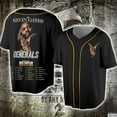 thumbnail image 2 of Kevin Gates Only The Generals Tour Merch Baseball Jersey T-shirt Summer Women/Men Tee Jacket Cosplay Coat, 2 of 4