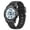 AW02 - Black Shell White Screen Black Belt, variant on Digital Sports Watch with Stopwatch, Alarm & Countdown, Dual Time Zone, Waterproof Ultra-Thin Wristwatch, Unisex Gift