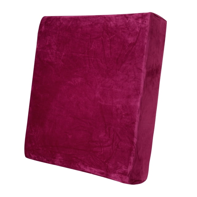 Fundas de Cojín para Sofá Individual, Rojo Vino
