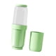 thumbnail image 4 of Vaso de viaje para cepillos de dientes Estuche para vaso de viaje para cepillos de dientes para viajes de negocios y acampadas 4 piezas verdes, 4 of 9
