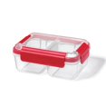 thumbnail image 5 of Starfrit Easy Lunch Rectangular Divided Container - 32oz/946ml - Airtight & Leakproof - 4-Sided Locking Lid, 5 of 5