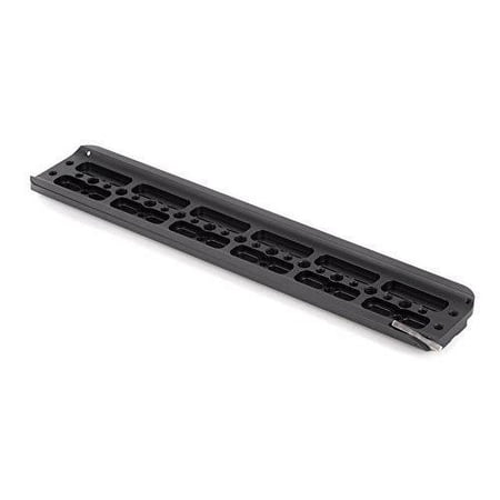 UPC: 0610079105492 | wooden camera safety dovetail plate (12 ) with safety latch and threaded holes for mounting tripod and accessories