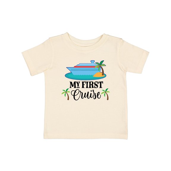 Inktastic My 1st Cruise Vacation Trip Boys or Girls Baby T-Shirt
