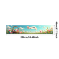 thumbnail image 1 of Spring Themed Yellow Ribbon Banner with Spring Awakening TextBasket of Colorful Flower Field Background Celebrations Gatherings and Family Photo Props, 1 of 4