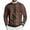 Deep Red, variant on CCRFTGI Mens Sweaters 2025 Fashion Casual Ribbed Plaid Striped Sweater Trendy Long Sleeve Crewneck Sweater Pullover Knit Jumper Tops Vermilion L