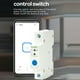 thumbnail image 4 of Disyuntor inteligente WIFI 1P Interruptor de riel DIN Control de aplicación Ewelink Compatible con A Abanopi Disyuntor, 4 of 7