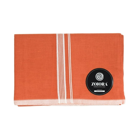 Zoiora Pure Cotton Kavi Lungi for Men