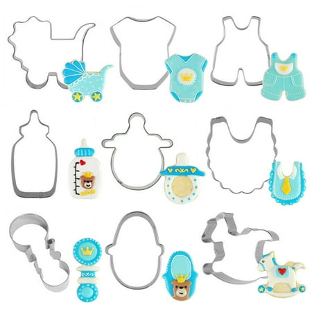 

Qepwscx Creative Baby Products Shape Stainless Steel Diy Mould Baking Mould Kitchen Tool Clearance