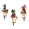 thumbnail image 1 of Festive Animal Garden Stake Set Colorful Insert Art Outdoor Yard Decoration, 1 of 7