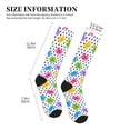 thumbnail image 2 of Picia Bear And Polka Dot Printed Sports Compression Socks - 15-20mmHg Graduated Compression, High-Performance Soft and Breathable Socks for Men and Women, 2 of 5
