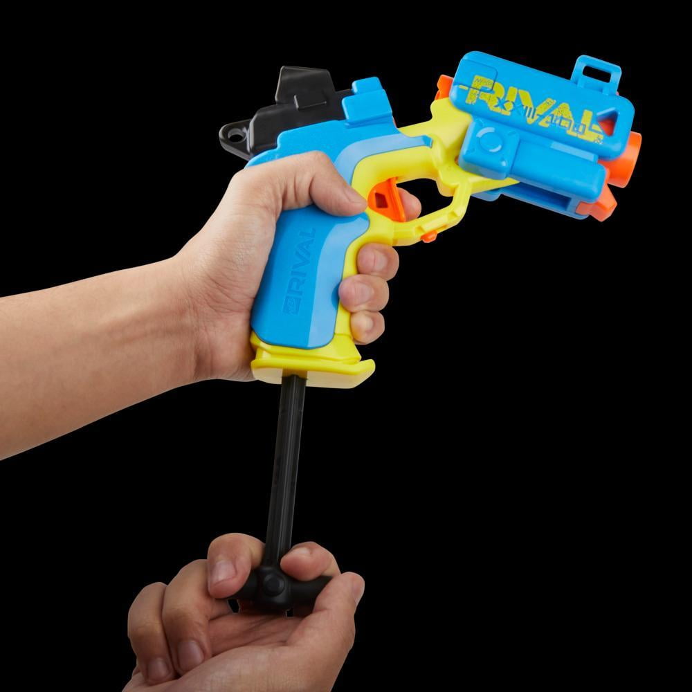 Nerf Rival Pilot XXIII-100 Blaster, 2 Rounds, Break-Barrel Load, T-Bar Priming, 90 FPS, Ages 14+