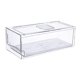 thumbnail image 2 of Organizador de cajones para refrigerador, organizador de despensa, organizador de cocina, apilable, transparente S, 2 of 9